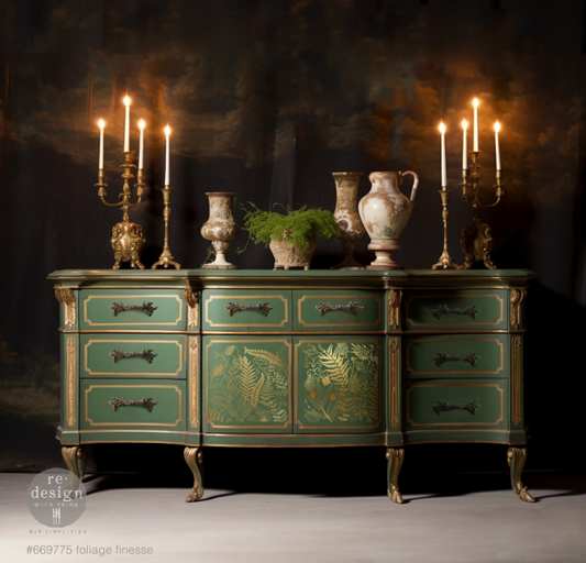 Decor Transfer® by Kacha in Gold Foil - Foliage Finesse