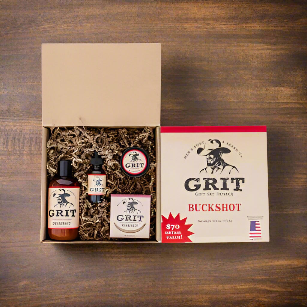 Grit Men's Body & Beard Co. Gift Bundles