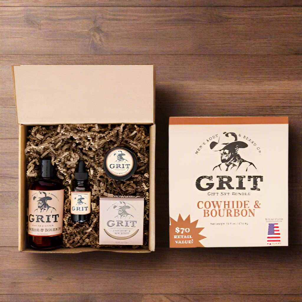 Grit Men's Body & Beard Co. Gift Bundles