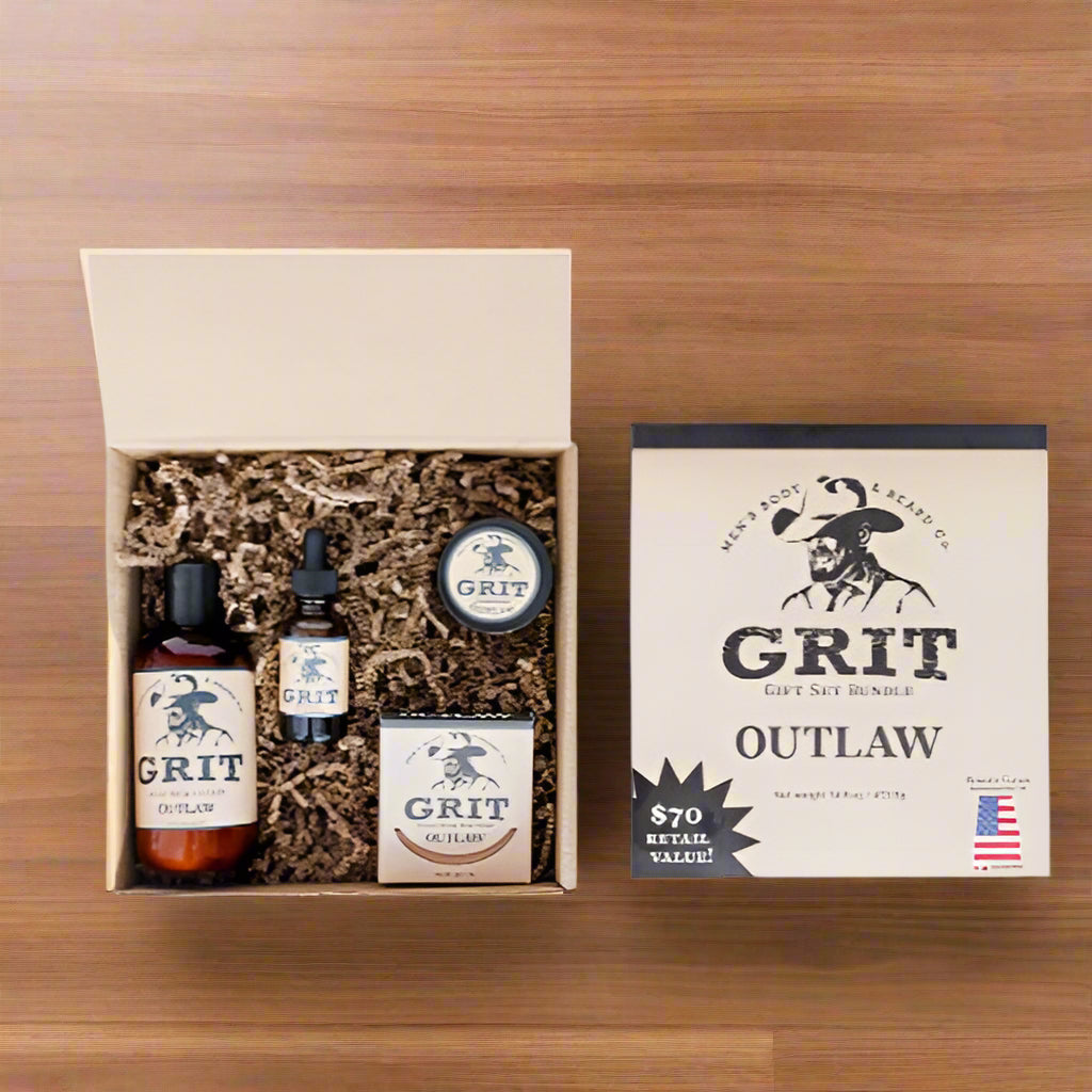 Grit Men's Body & Beard Co. Gift Bundles