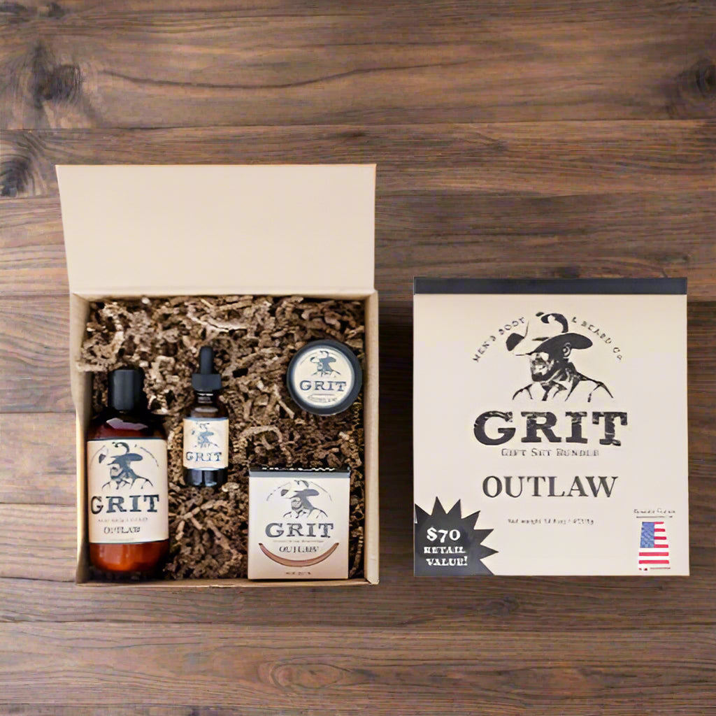 Grit Men's Body & Beard Co. Gift Bundles