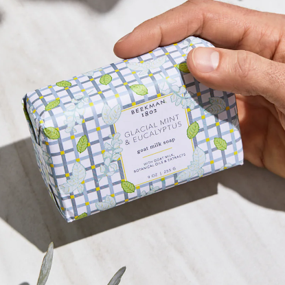 Beekman 1802 Glacial Mint & Eucalyptus Goat Milk Soap