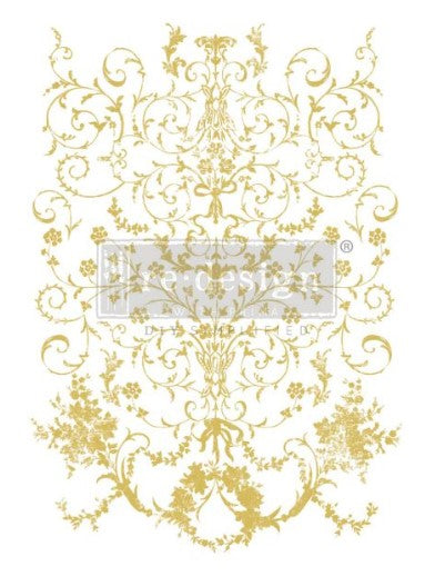 Decor Transfer® by Kacha in Gold Foil - Manor Swirls
