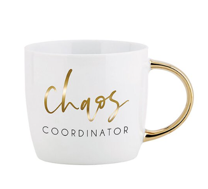 Gold Handled Mug