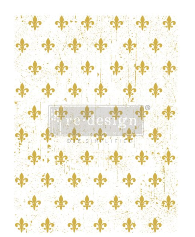 Gold Decor Transfer® - Fleur De Lis