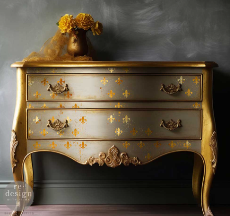 Gold Decor Transfer® - Fleur De Lis