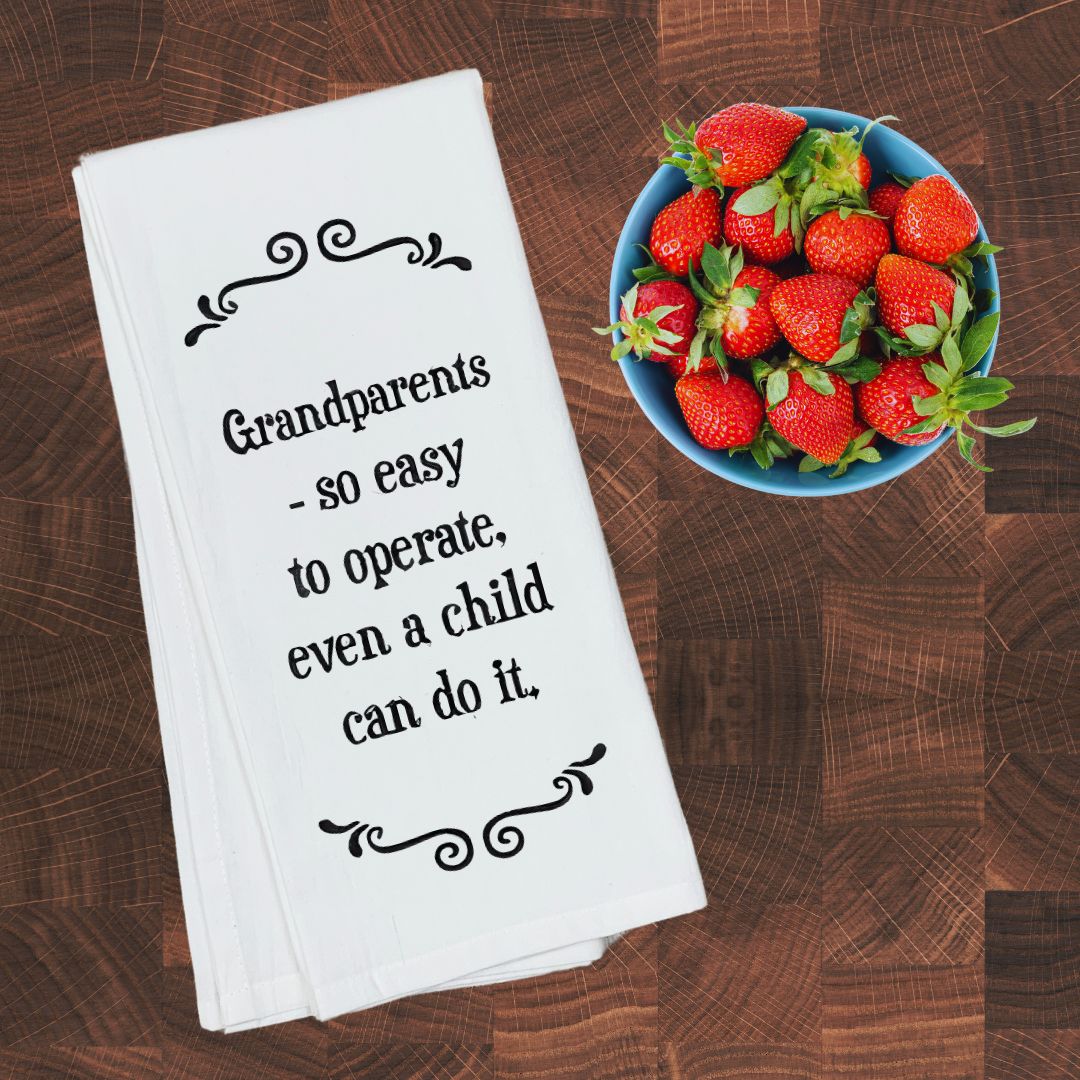 Funny Message Kitchen Towels