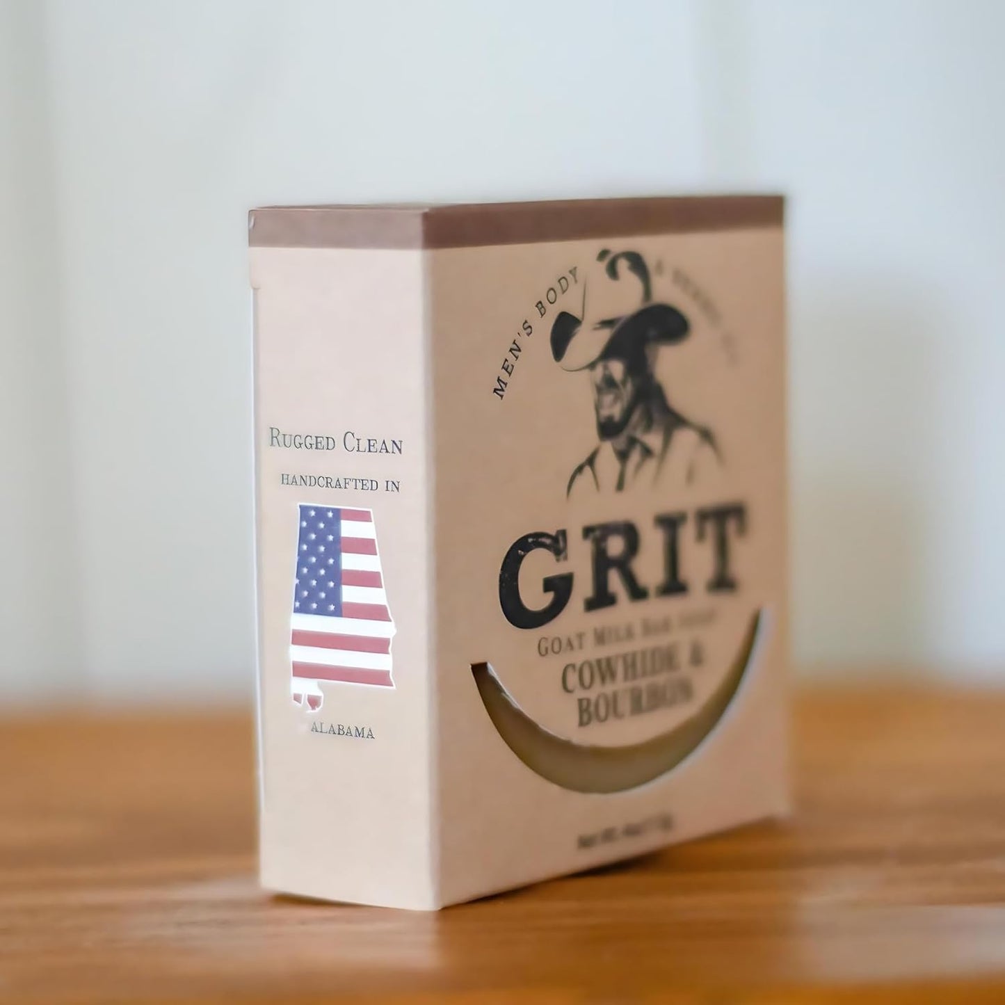 Grit Men's Body & Beard Co. Goat Milk Bar Soap