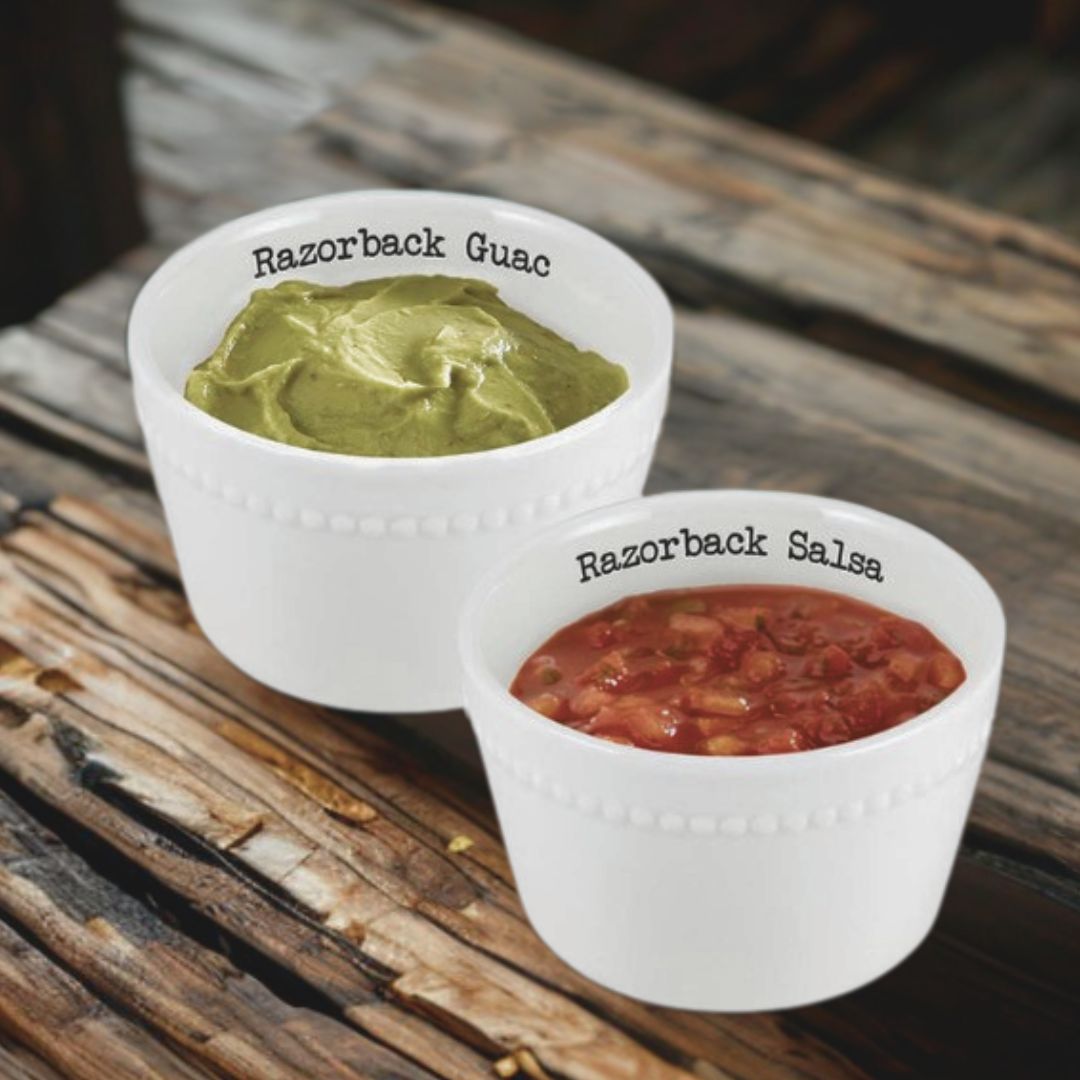 University of Arkansas Razorbacks Salsa & Guac Set