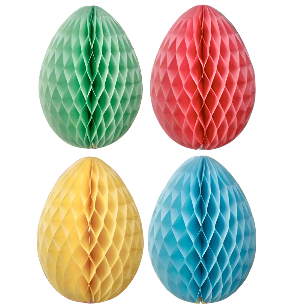 Hanging Paper Easter Egg 12.5"