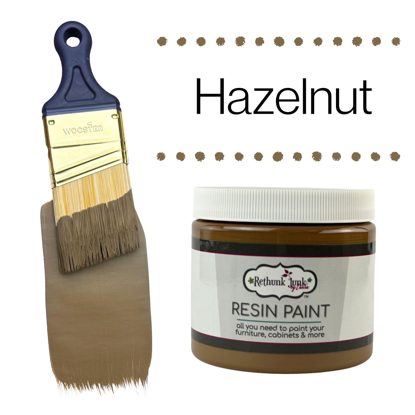 Rethunk Junk Resin Paint in Hazelnut