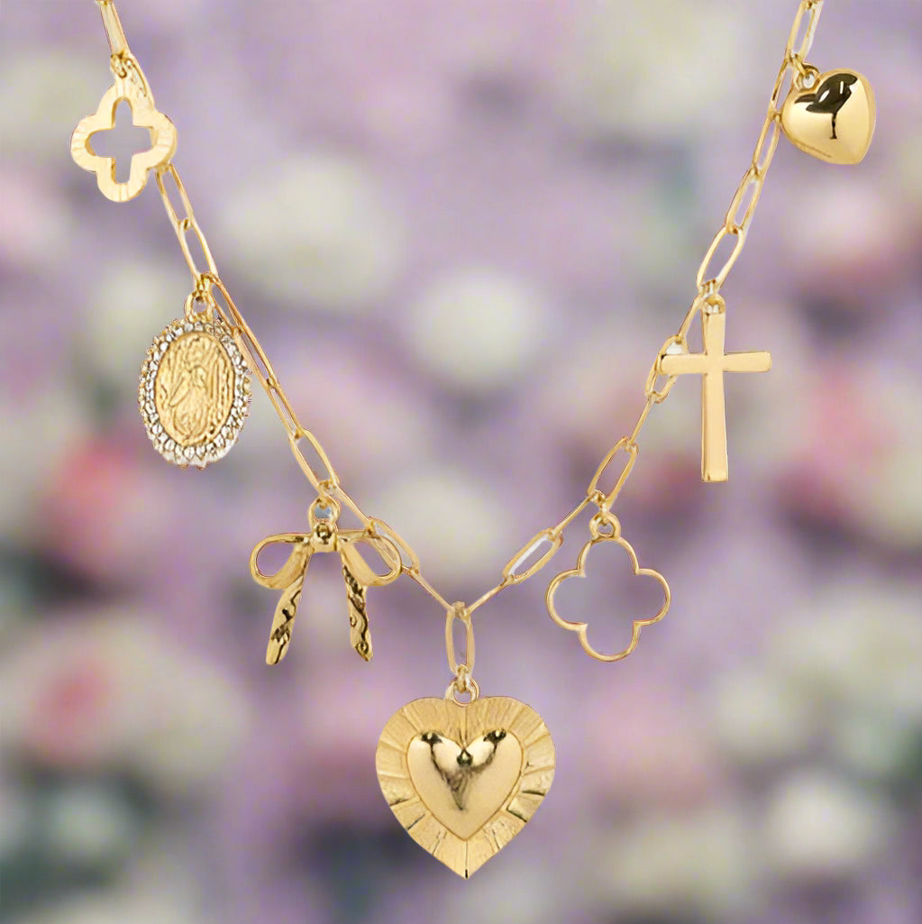 Gold Charm Jewelry