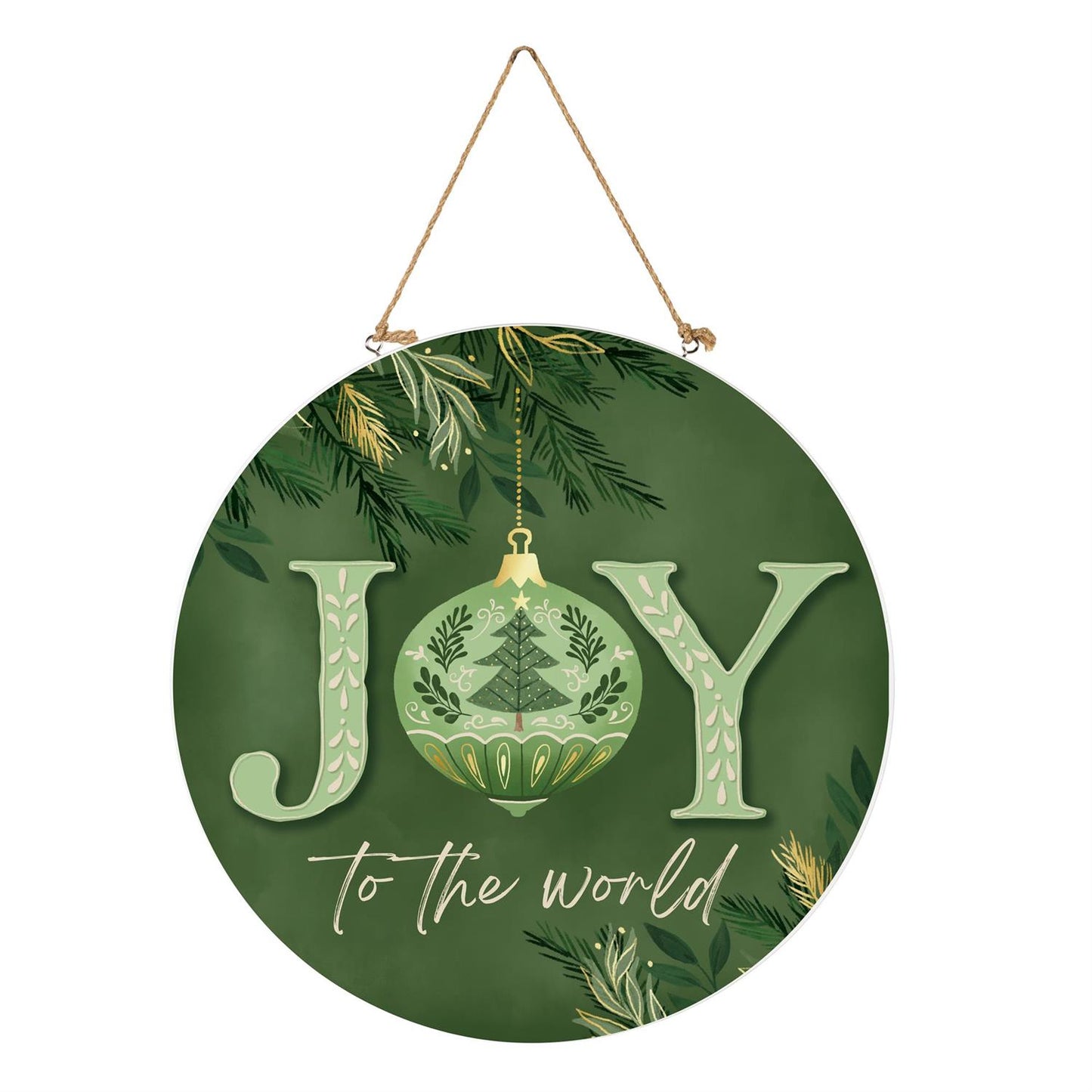 Joy To The World Door Hanger