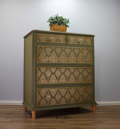 Decor Transfer® by Kacha - Golden Damask