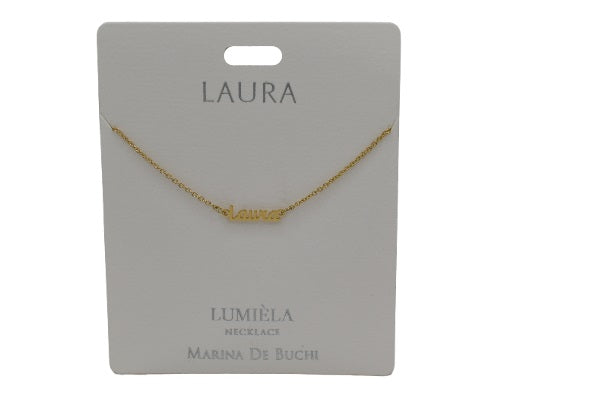 Mulberry Studios Personalized Name Necklaces - A through L