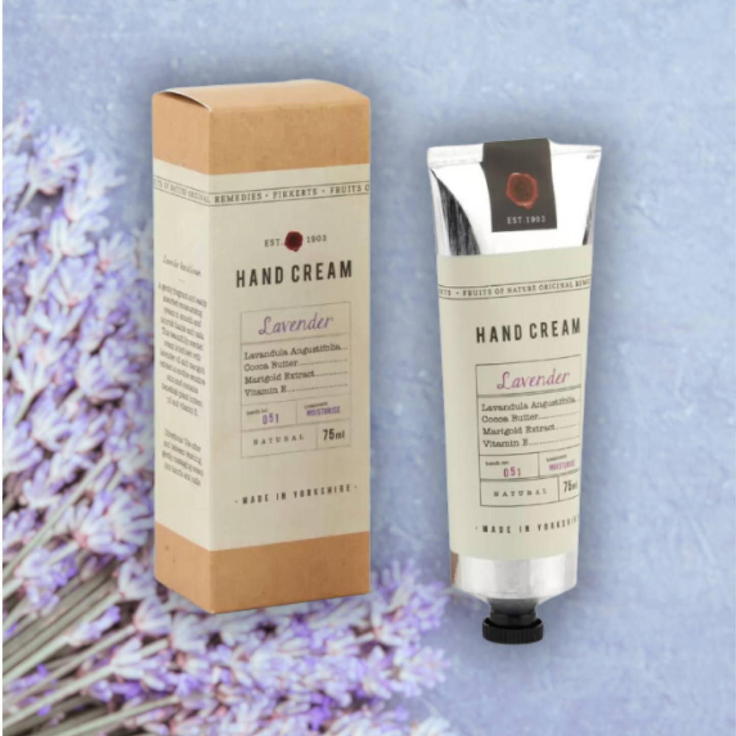 Fikkerts Fruits of Nature Bath Products - Lavender Scent