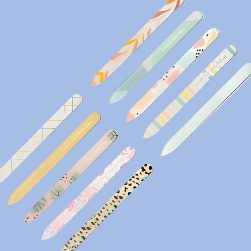 Lemon Lavender Glass Nail Files