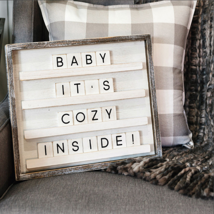 Wood Letter Board