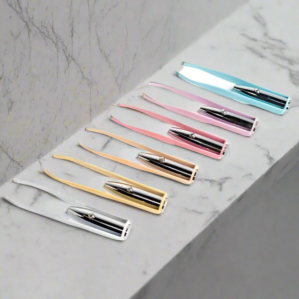 Lemon Lavender Light Up Tweezers