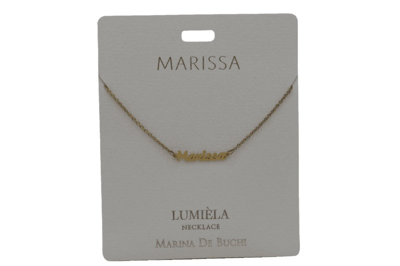 Mulberry Studios Personalized Name Necklaces - M through V