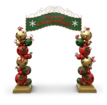 Metal Holiday Merry Christmas Archway - Local Pick Up ONLY