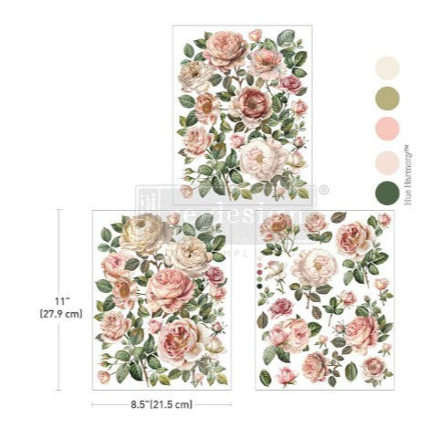 Middy Decor Transfer® - Blush Blossoms