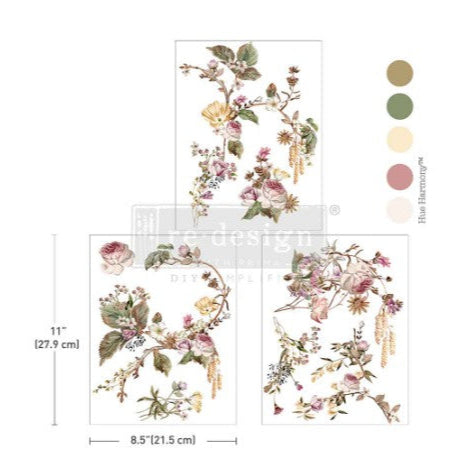 Middy Decor Transfer® - Rosette Royal