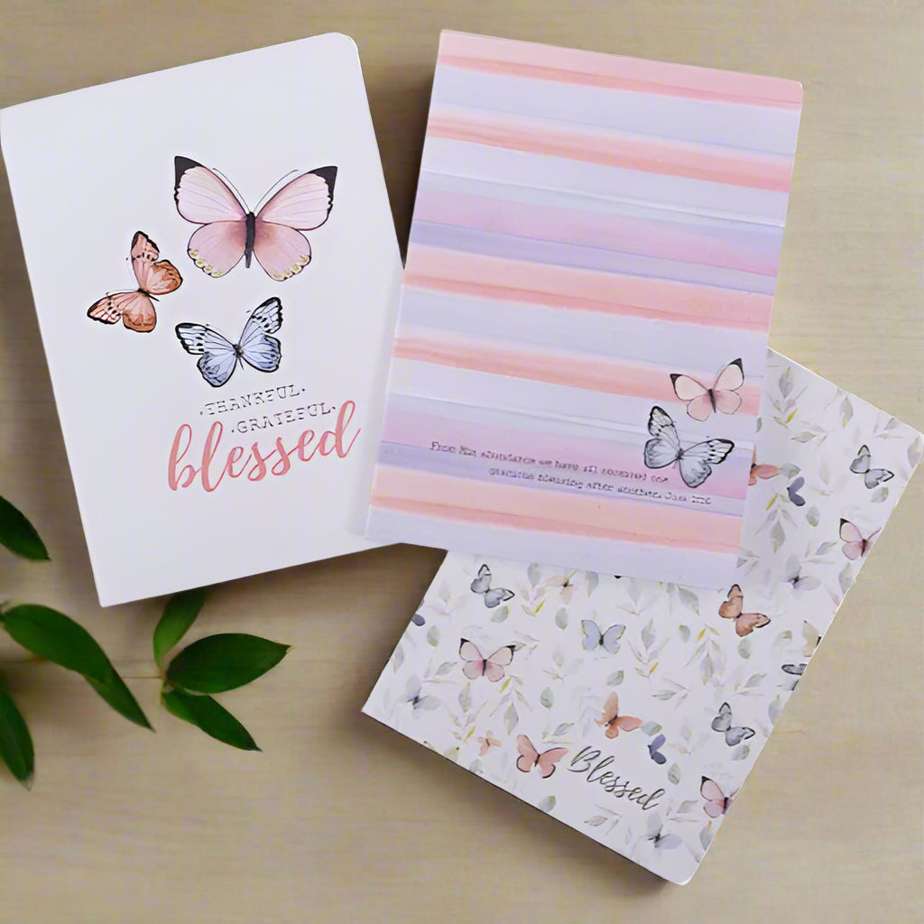 Christian Art Gifts Faith Notebook Set - 3 Pieces
