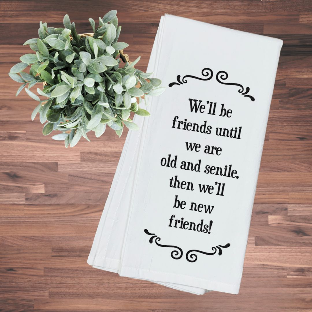 Funny Message Kitchen Towels