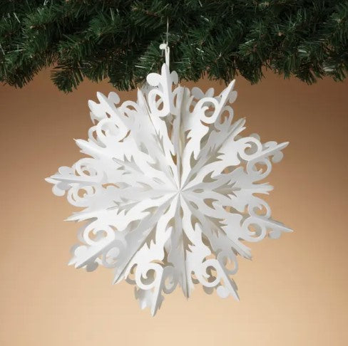 Paper Snowflake Ornament