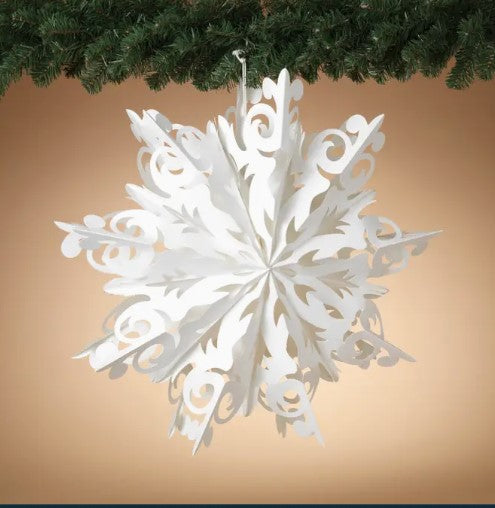 Paper Snowflake Ornament