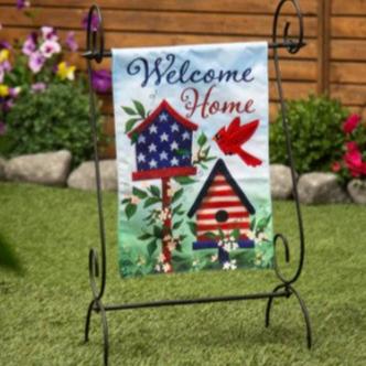 Evergreen Garden Flag - Summer & Patriotic