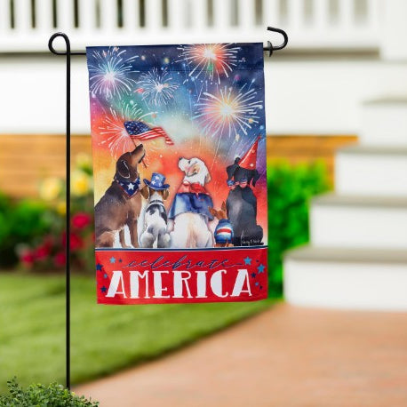 Evergreen Garden Flag - Summer & Patriotic