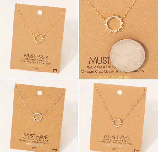 Sun & Moon Necklace