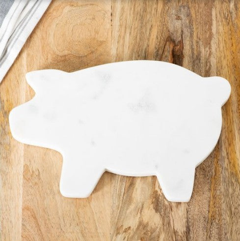 Marble Pig Serving Board