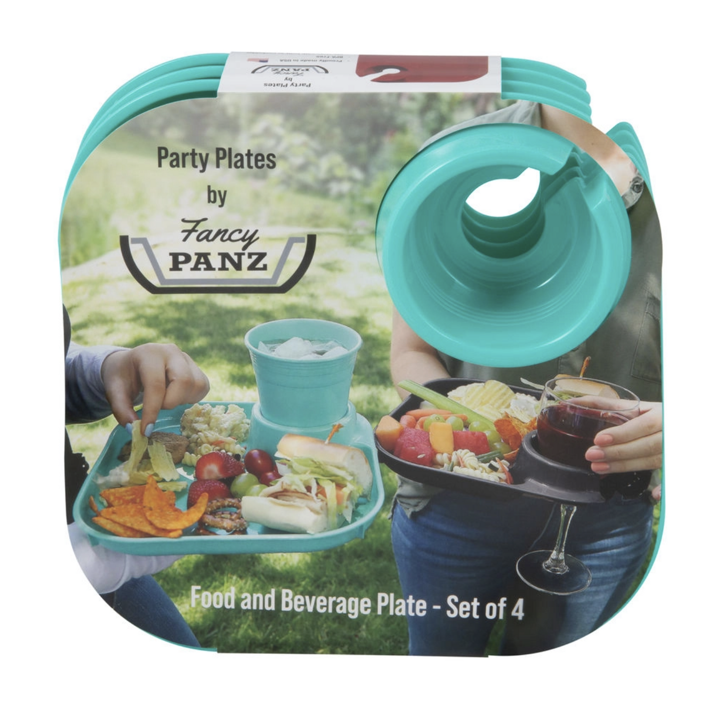 Fancy Panz Reuseable Party Plates