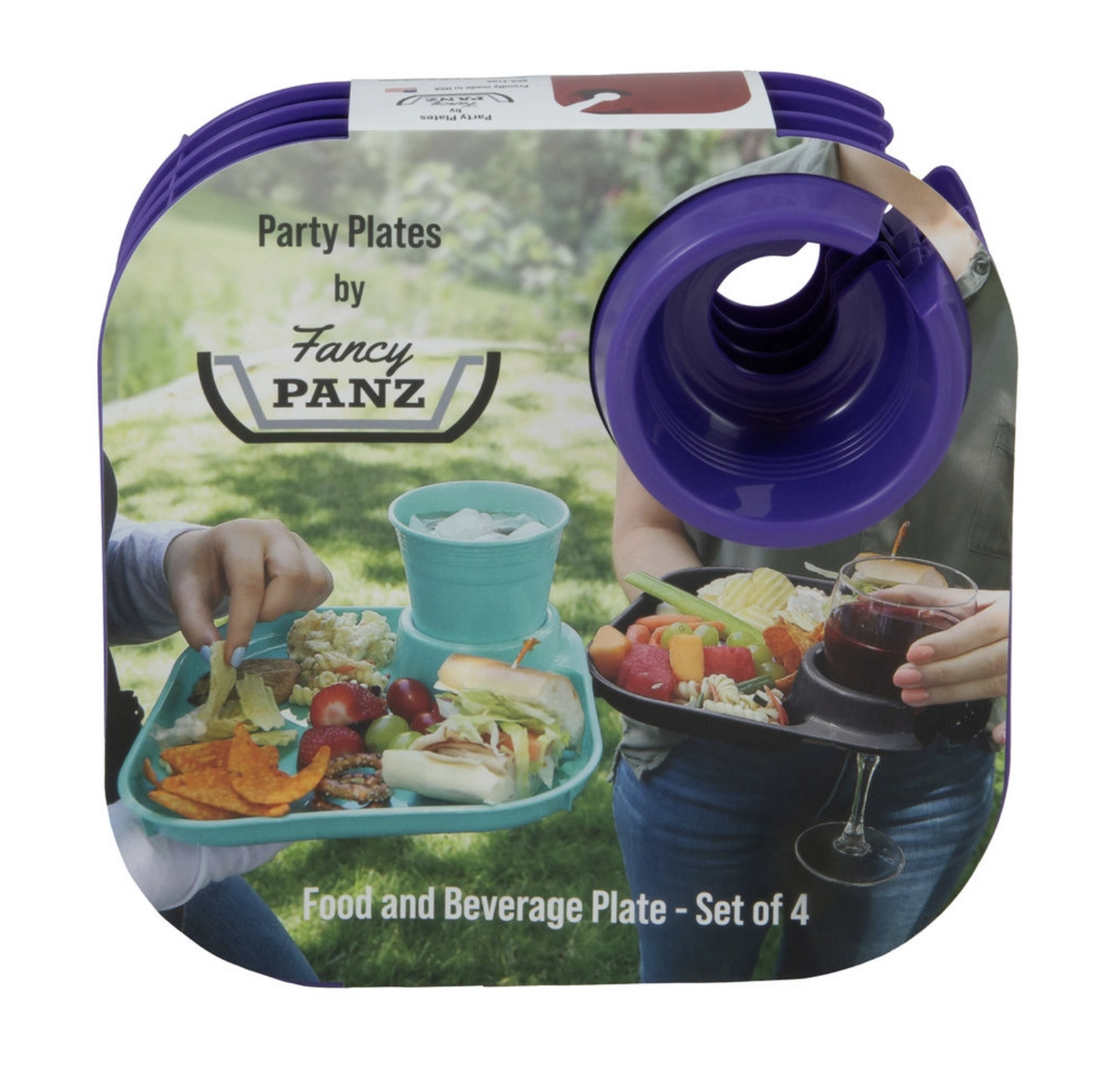 Fancy Panz Reuseable Party Plates