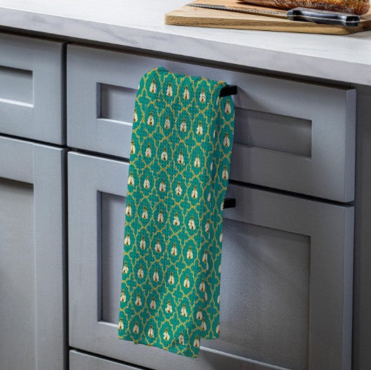 Quick Dry Kitchen Towel & Dish Cloths - Bee Deco
