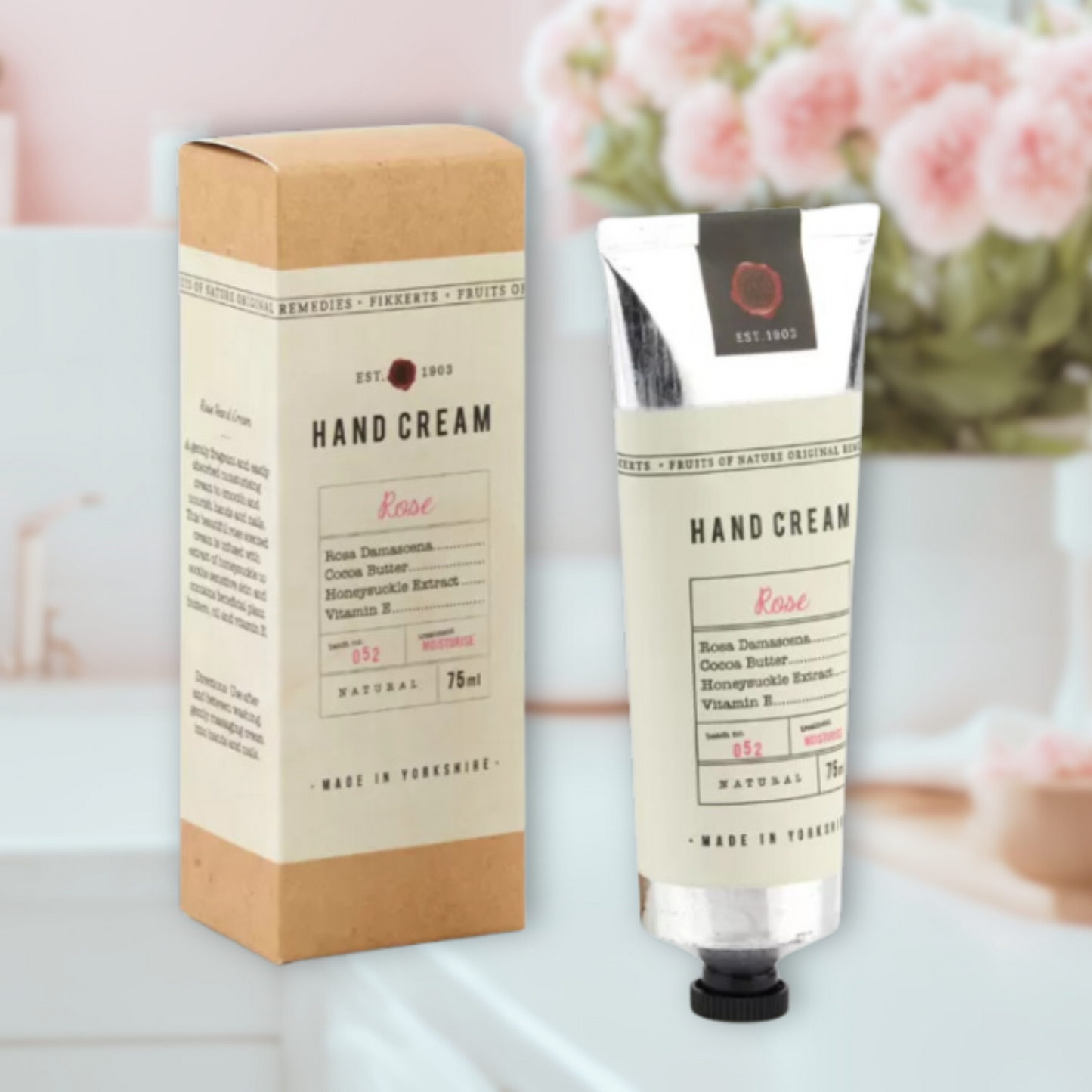 Fikkerts Fruits of Nature Bath Products - Rose Scent