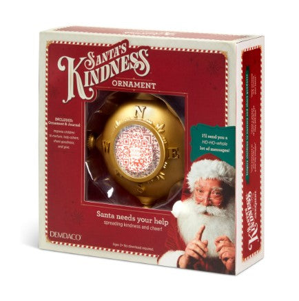 Santa’s Kindness Ornament & Journal