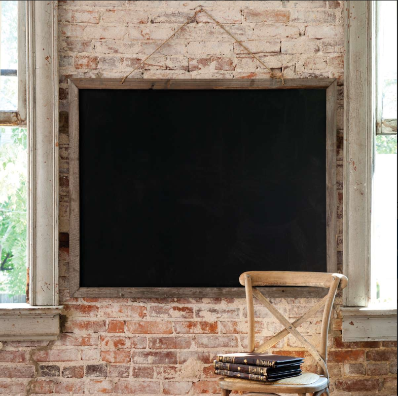 Park Hill Schoolhouse Two Sided Blackboard - Local Pick Up ONLY