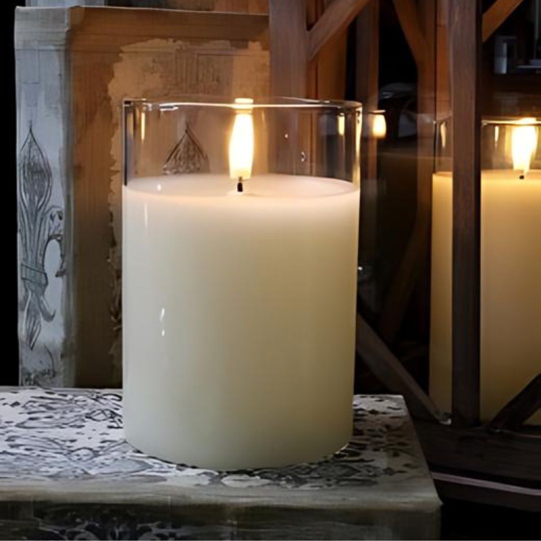 Simply Ivory Radiance LED Poured Candle
