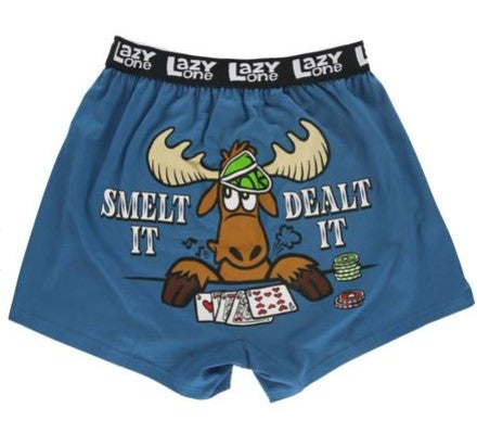 LazyOne Boxers - Smelt It Delt It Moose