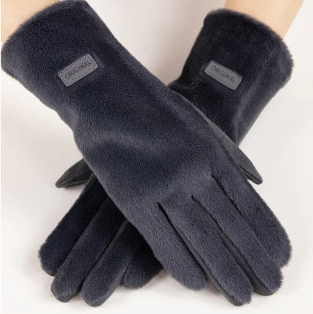 Soft Faux Fur Gloves