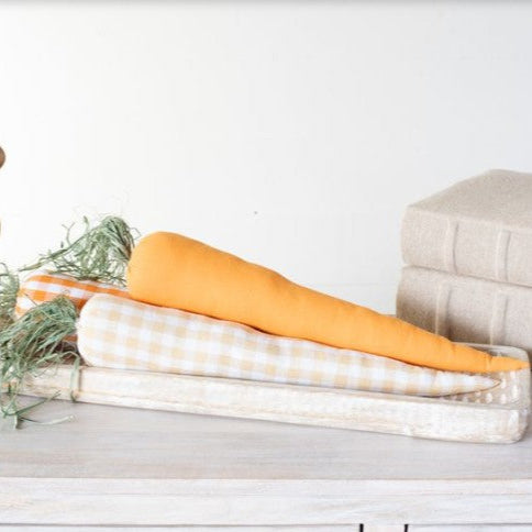 Fabric Stuffed Carrots