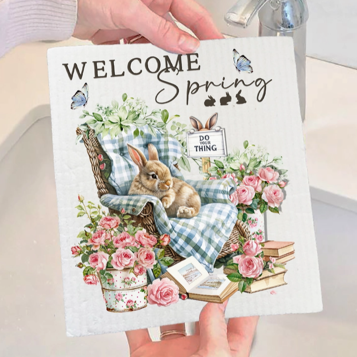 Swedish Dishclothes - Spring & Easter Designs