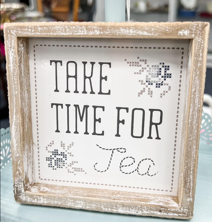 Take Time For Tea Magnet/Coaster
