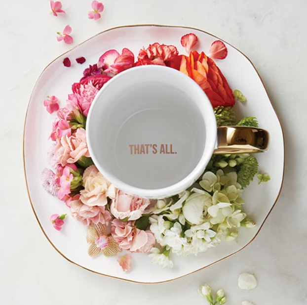 That's All Gold Handled Mug