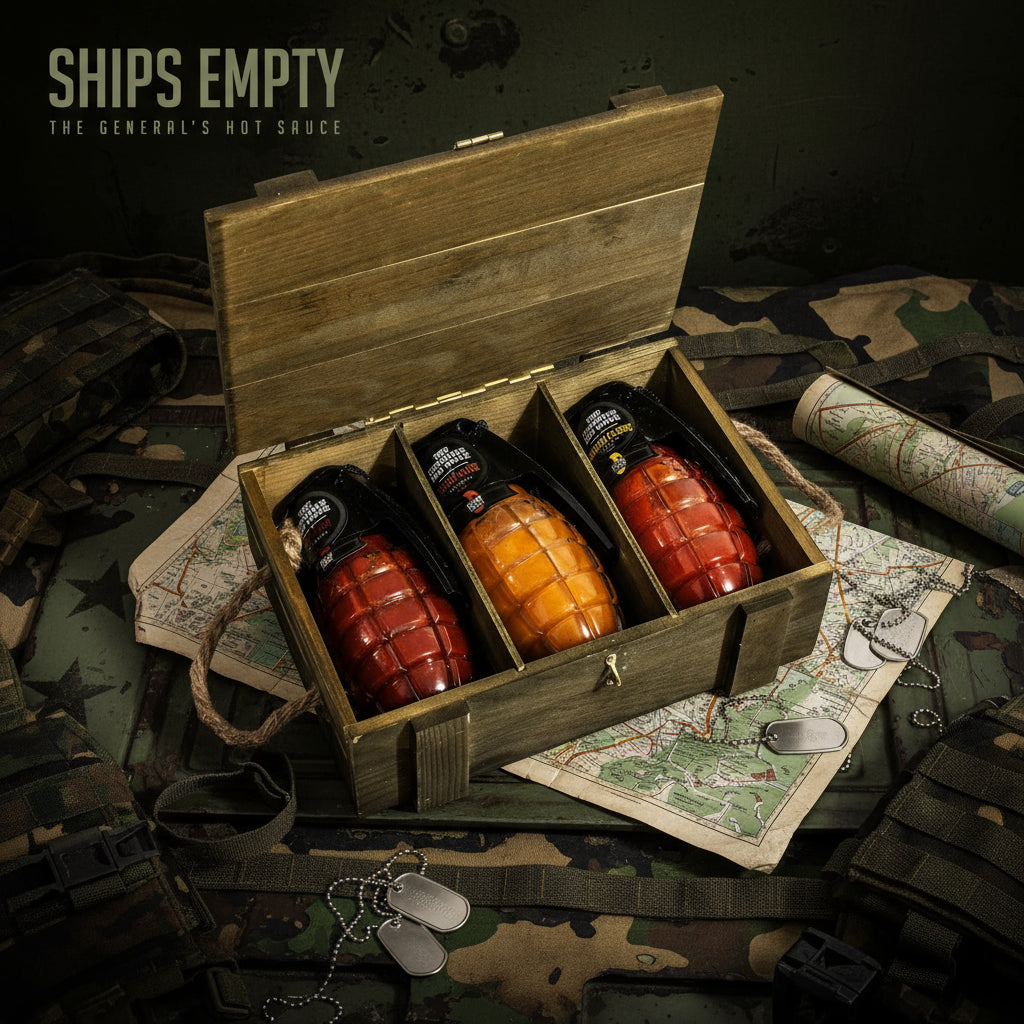 The General's Hot Sauce 3-Star Gift Box