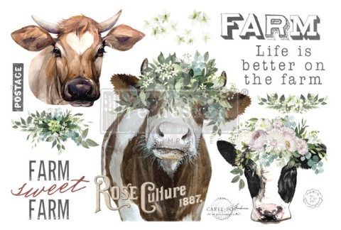 Decor Transfer® - Golden Fields Farm